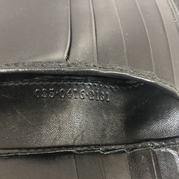 Gucci Authentic Vintage canvas & leather wallet Jackie O Monogram logo clutch - Picture 5 of 16